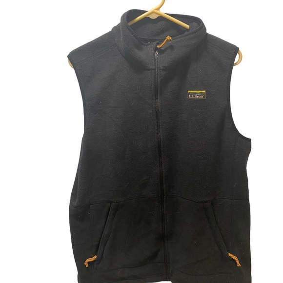 L.L. Bean Mountain Classic Fleece Vest large Tall - Picture 4 of 6